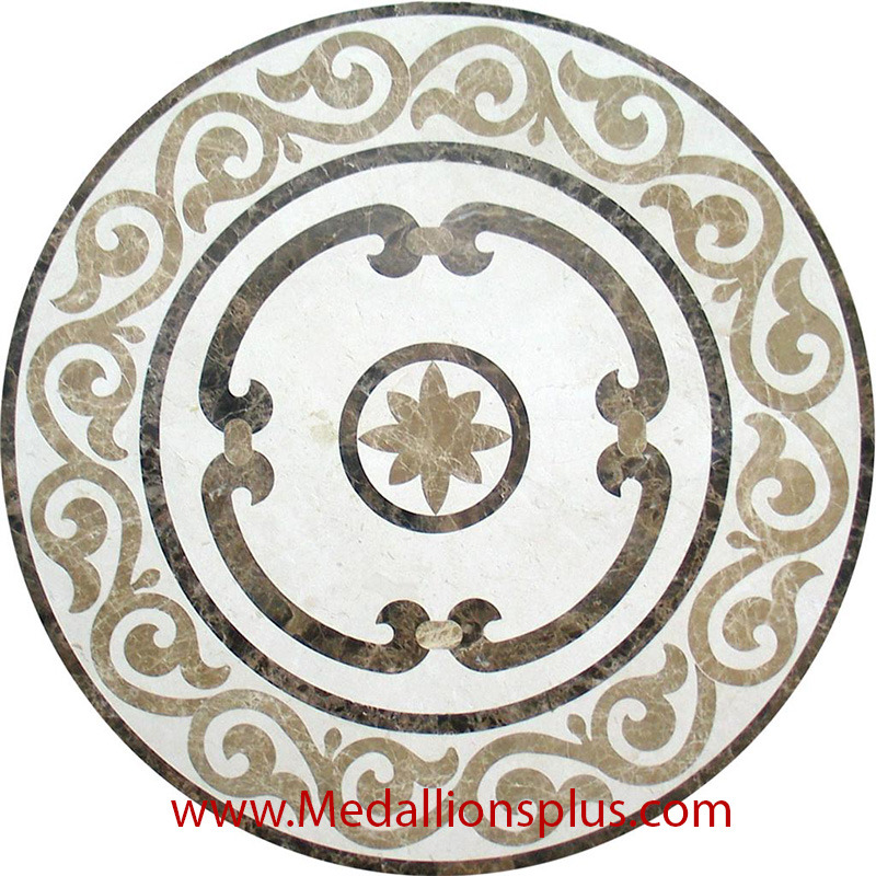 Waterjet Medallion - Design 15